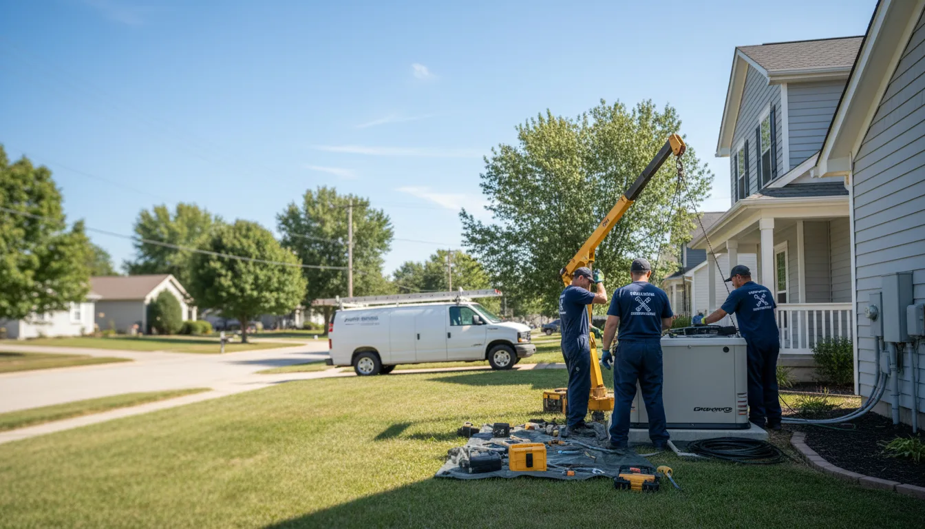 Generator Installation in Sheffield, PA near me